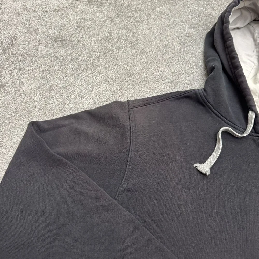 The North Face Fine Alpine Full Zip Hoodie Sweatshirt Mens XL Gray Fleece Casual